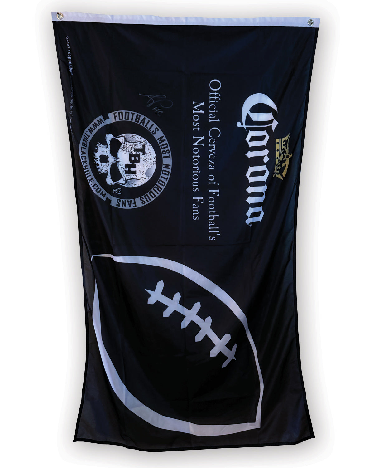 Coach Antonio Pierce's Corona Flags