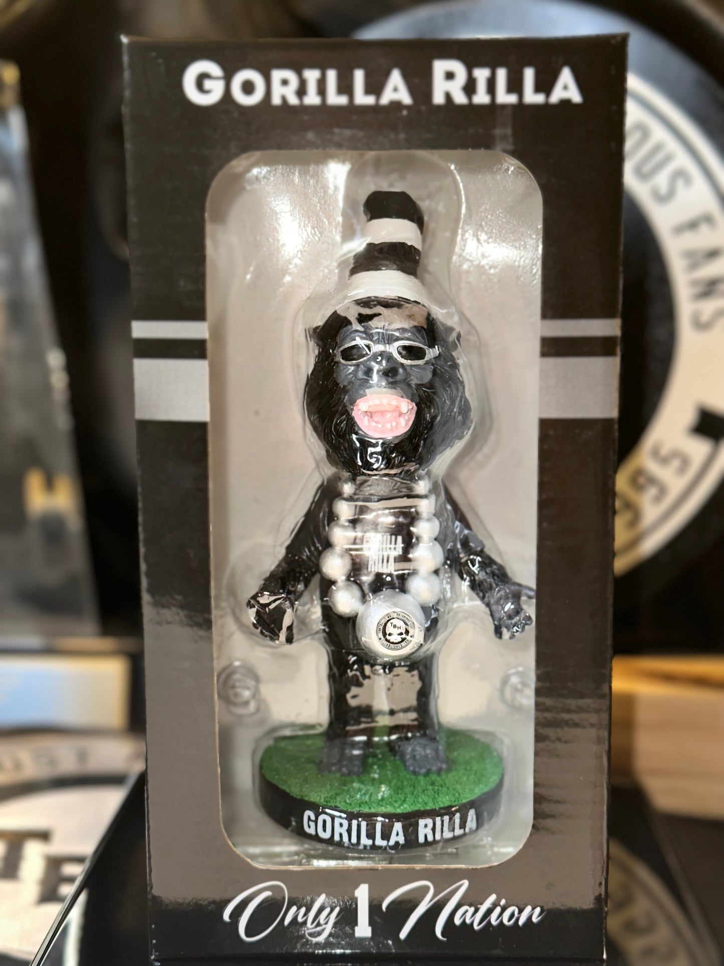 Gorilla Rilla 7 Inch TBH Collectible Bobblehead