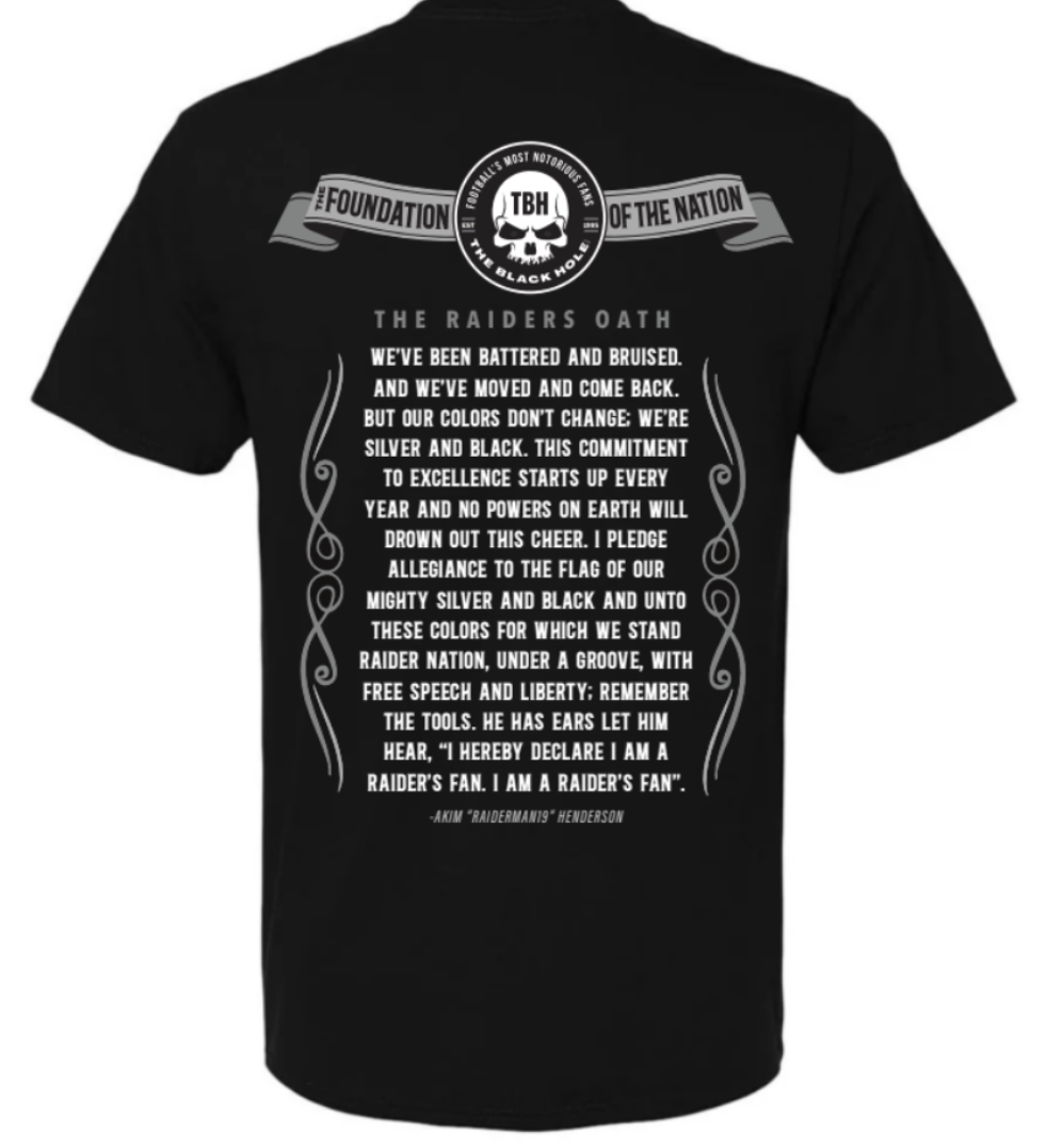 TBH Raider Oath Tee
