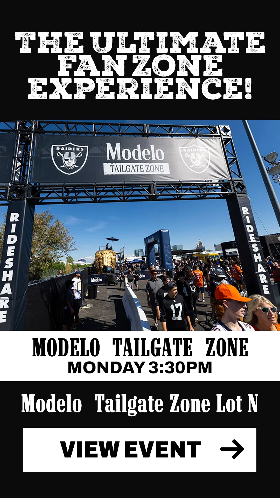 The Black Hole Presents: Modelo Tailgate Zone