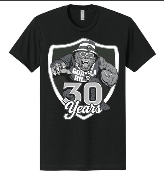 TBH Gorilla Rilla - 30 year Shirt (Cartoon)