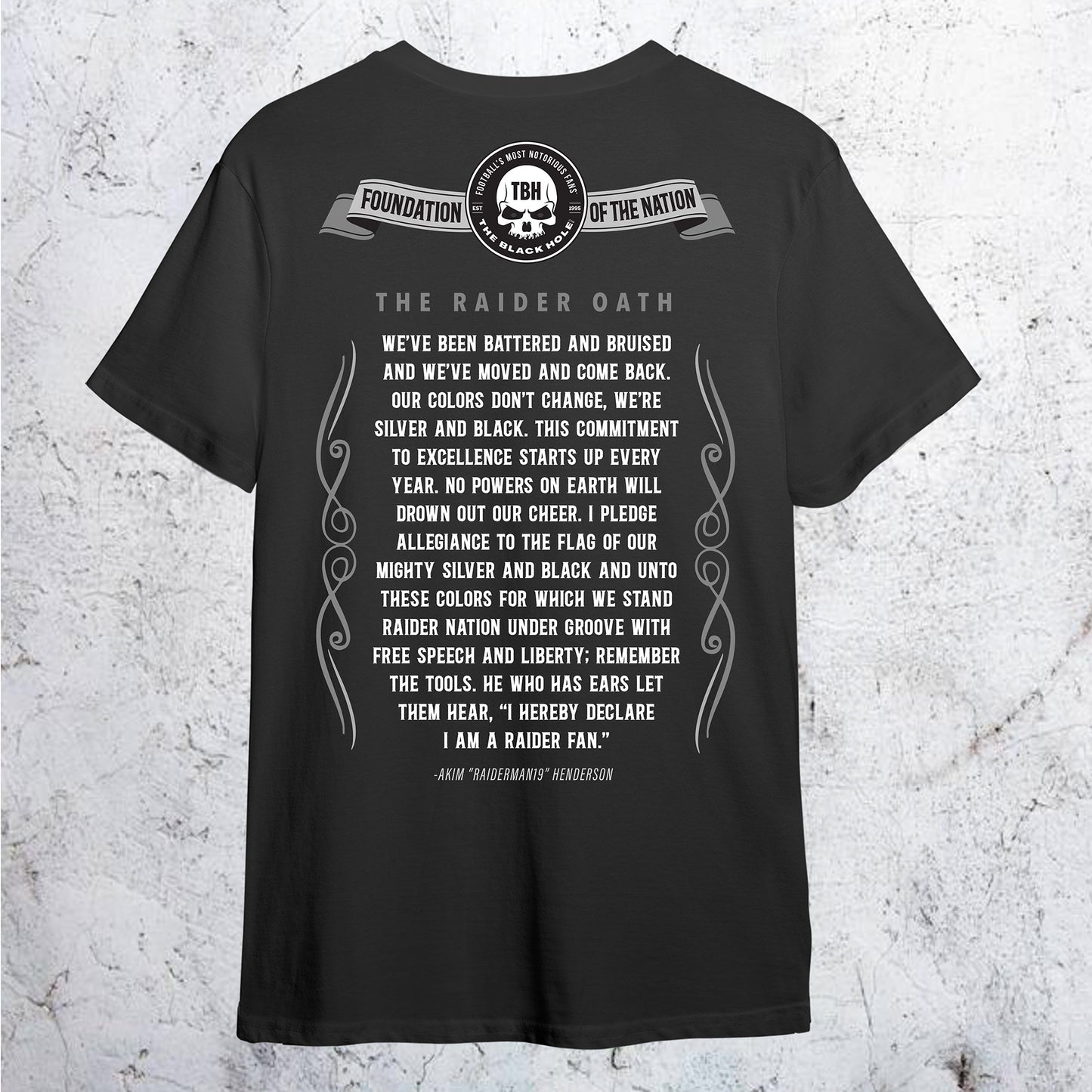 TBH Raider Oath Tee